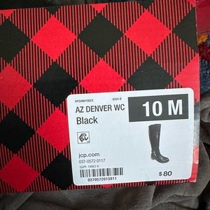 Black Arizona Riding Boots